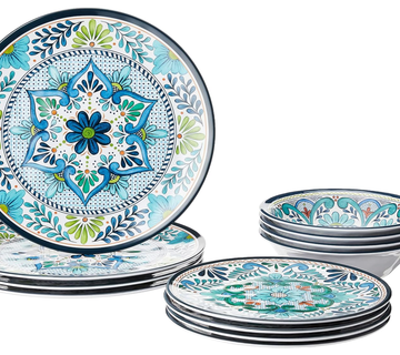 Talavera Melamine Dinnerware Set
